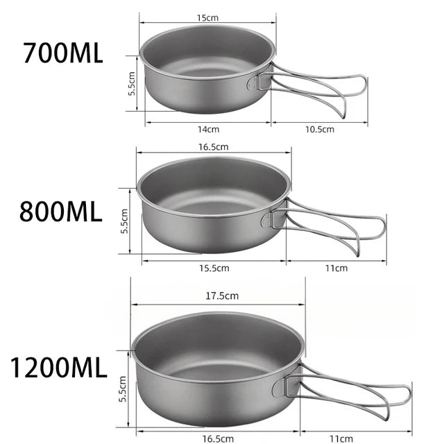 Titanium Cooking Set