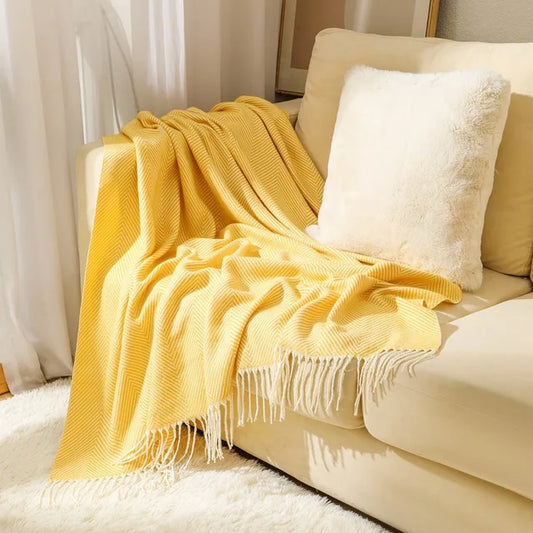 Weave Throw Set 4 colors