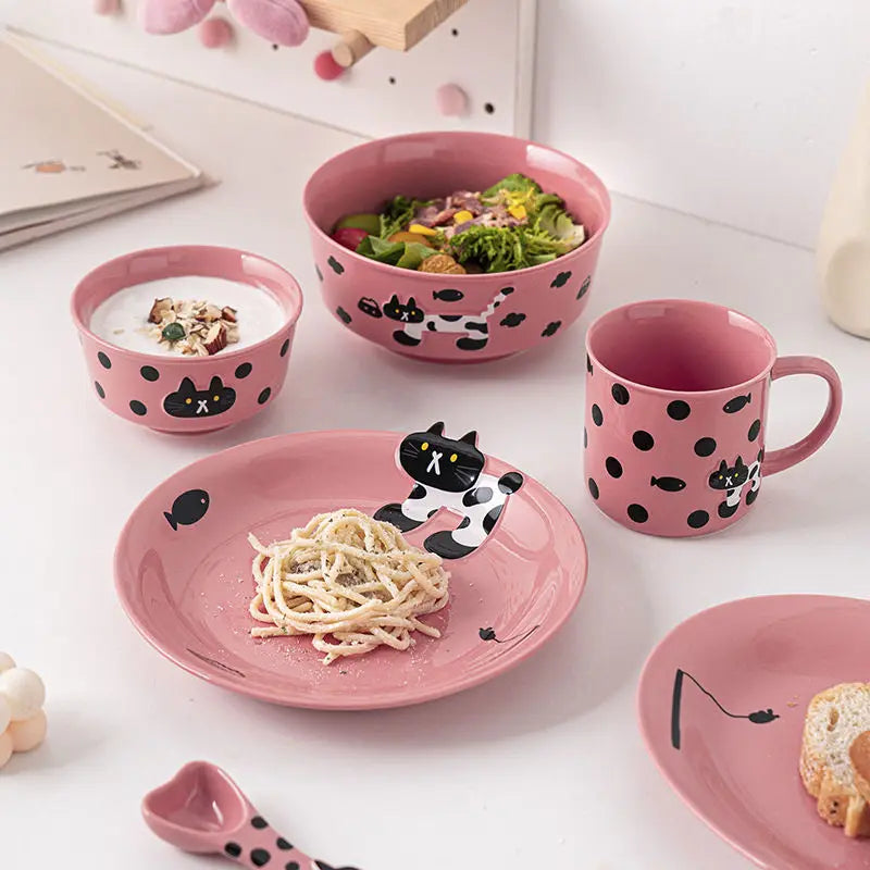 MeowCharm Dinner Set