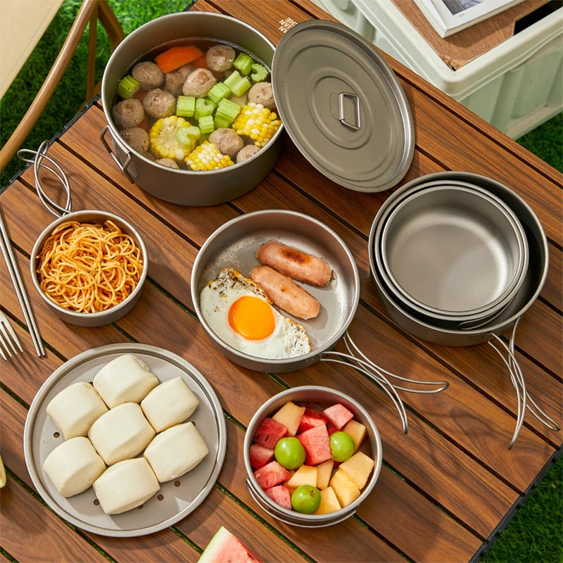 Titanium Cooking Set