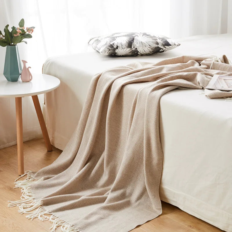 Weave Throw Set 4 colors