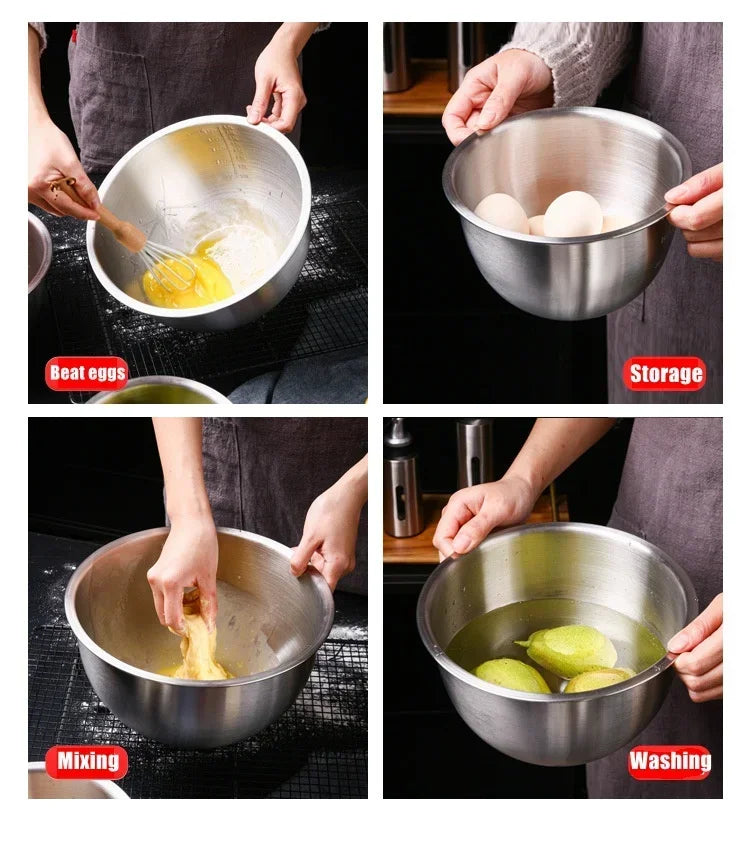 Steel Bowl Set