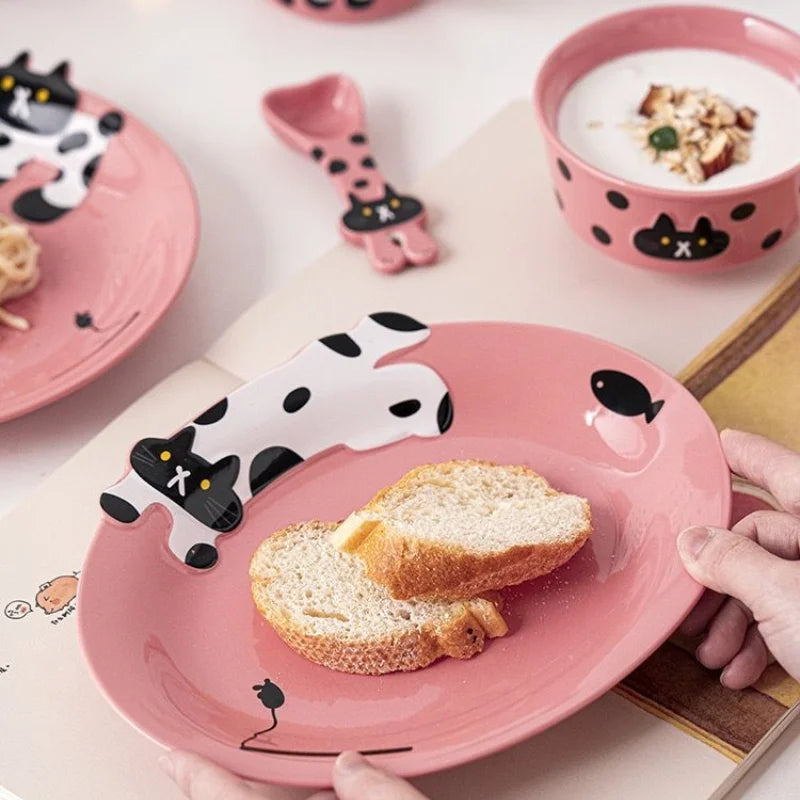 MeowCharm Dinner Set