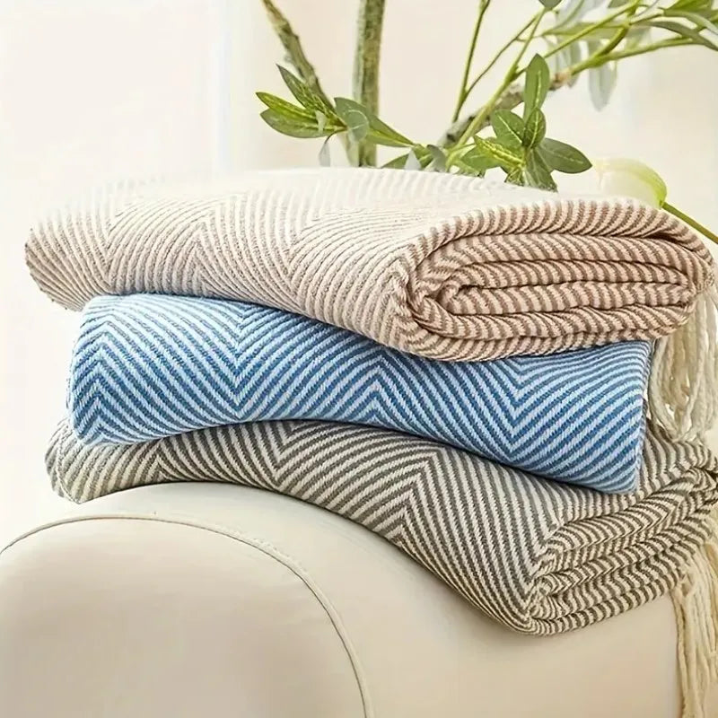 Weave Throw Set 4 colors