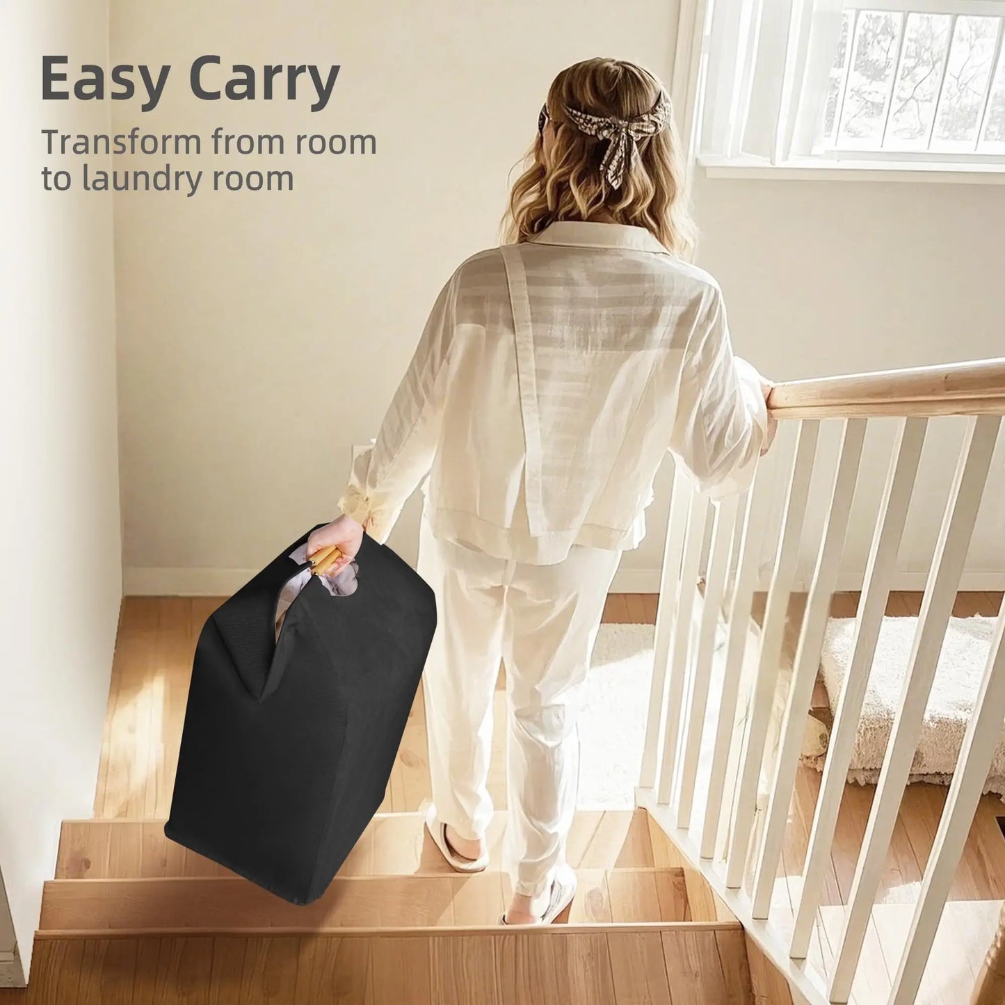 Laundry Basket White