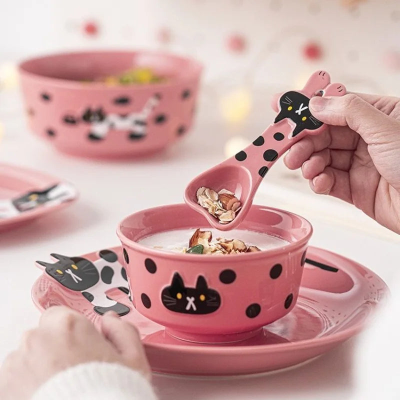 MeowCharm Dinner Set