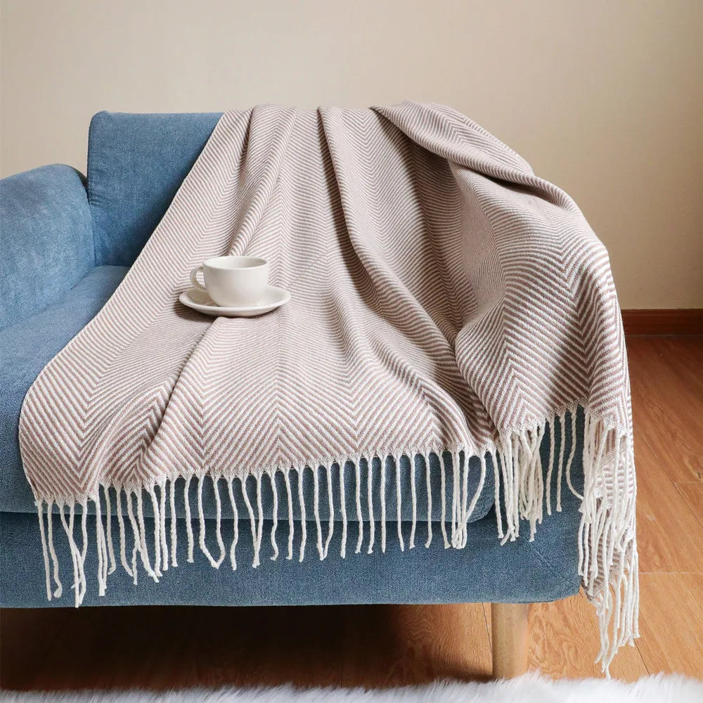 Weave Throw Set 4 colors