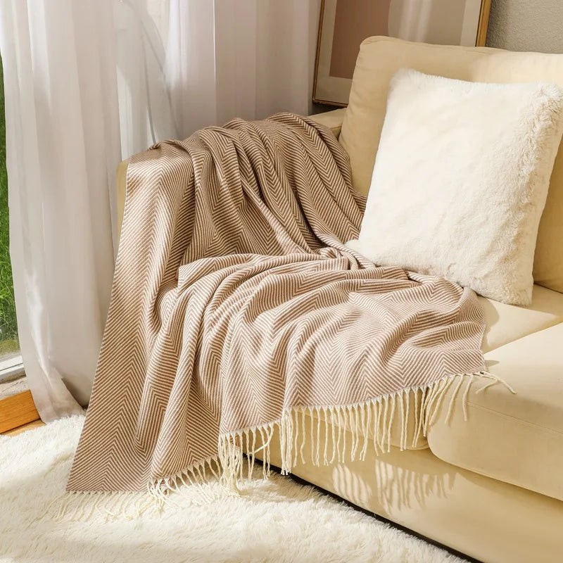 Weave Throw Set 4 colors